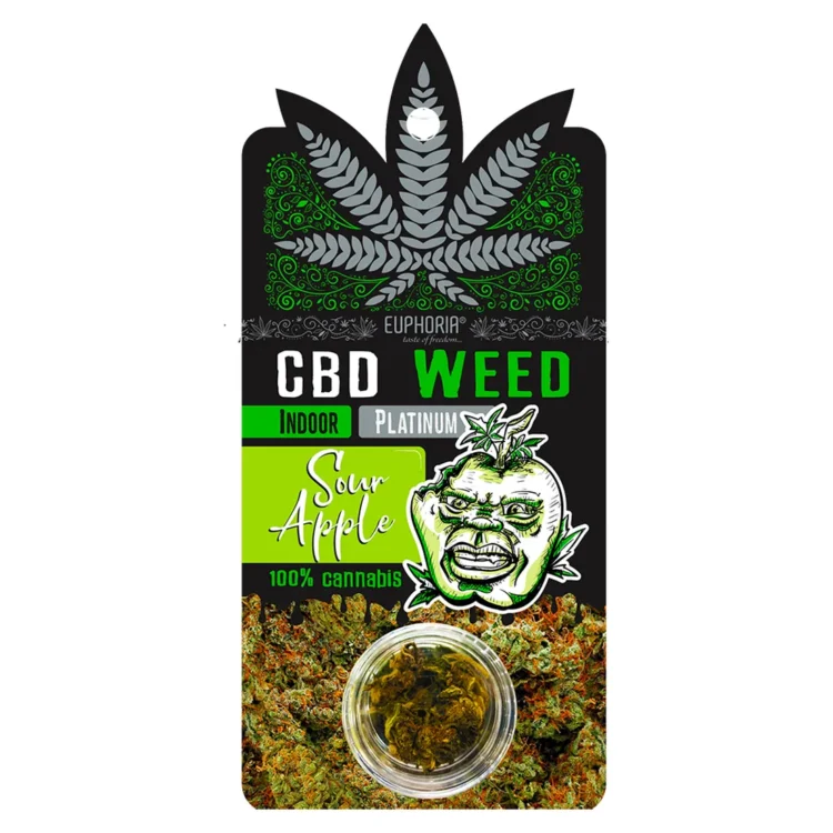 Euphoria - Sour Apple 5% CBD