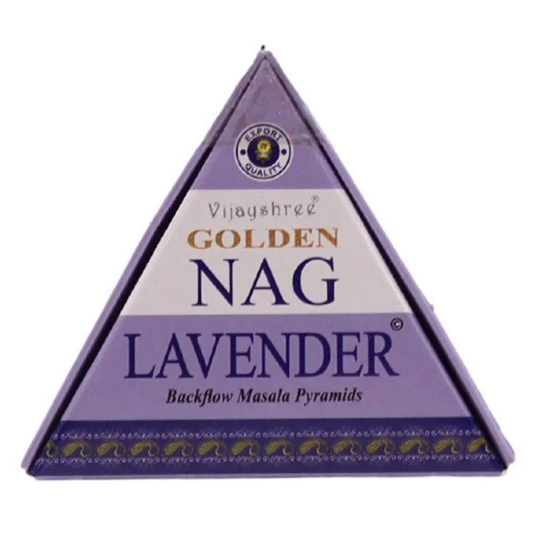 Golden Nag - Lavender Back Flow Cones 10 stk