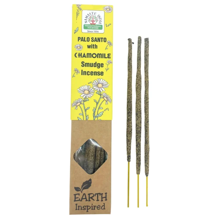 Namaste India - Earth Inspired Chamomile Smudge Røgelsespinde 9 stk