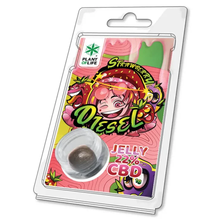 Plant of Life - Strawberry Diesel Jelly 22% CBD
