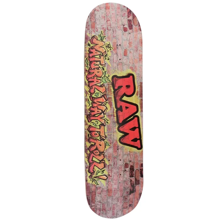RAW - Skateboard Deck Bricks & Classic