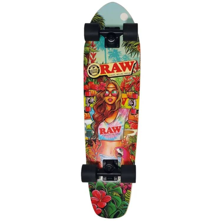 RAW - Skateboard Komplet Brazil Girl
