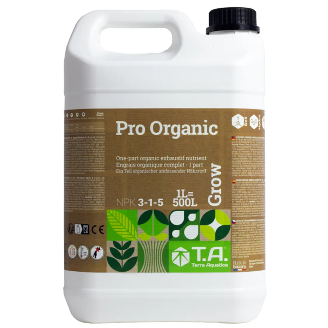 Terra Aquatica - Pro Organic Grow 5L