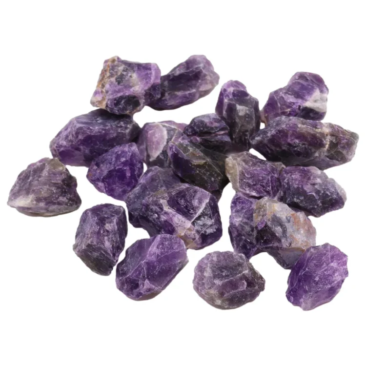 Ametyst - Rå Krystaller (100g)