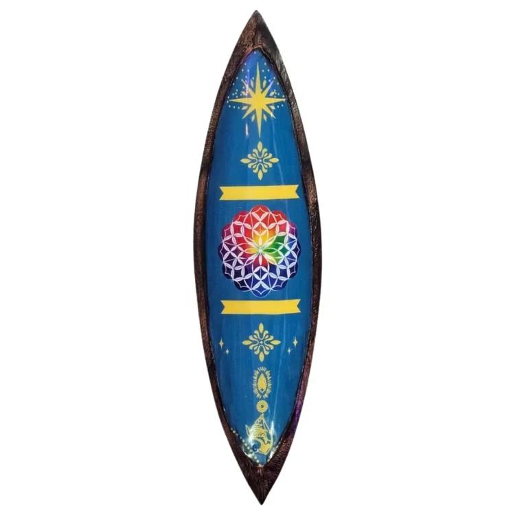 Ancient - Emaljeret Mangotræ 'Mandala' Røgelseskål