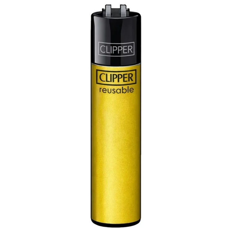 Clipper Lighter - Crystal Fluo Yellow