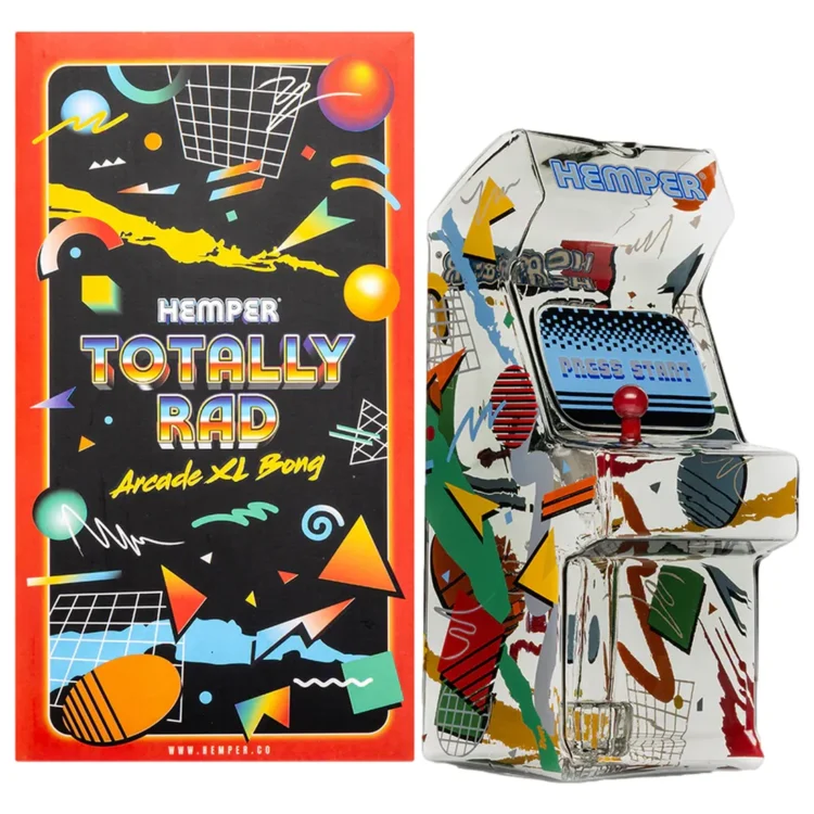 HEMPER Tech - Totally Rad Arcade XL Bong 24 cm