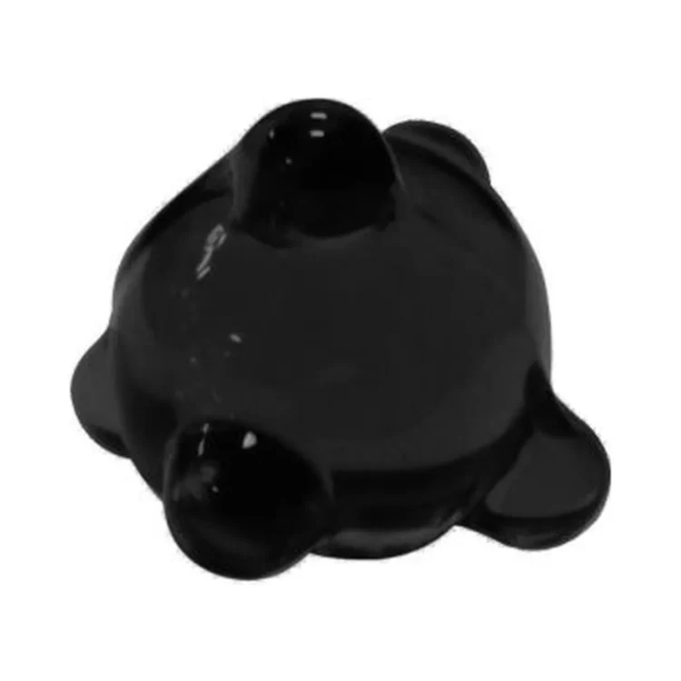 SeaMine - Kugle Glasrist Sort 10 mm