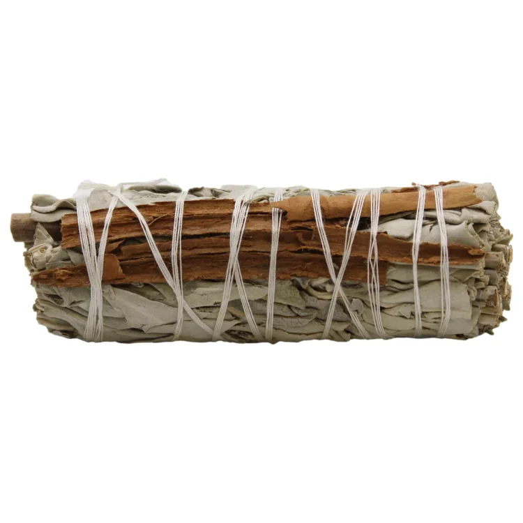 Smudge Stick - White Sage & Cinnamon 10 cm