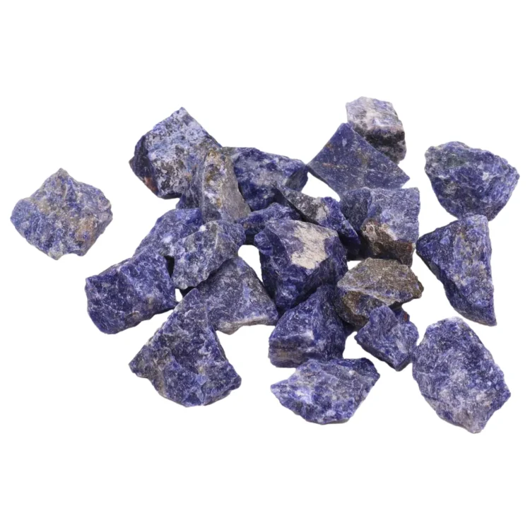 Sodalit - Rå Krystaller (100g)