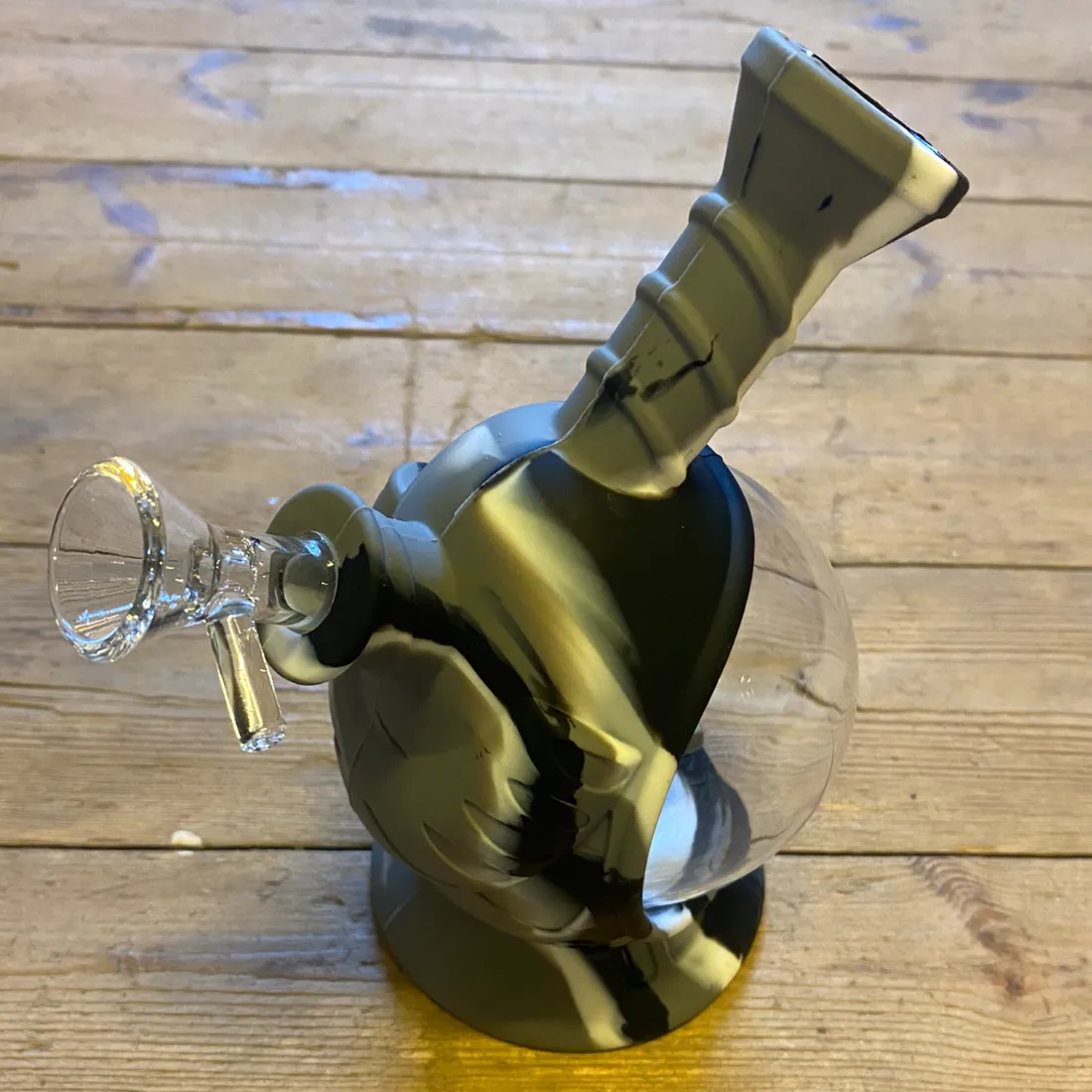 Astronaut Silikone Glas Bong 17,5 cm (Udgået)