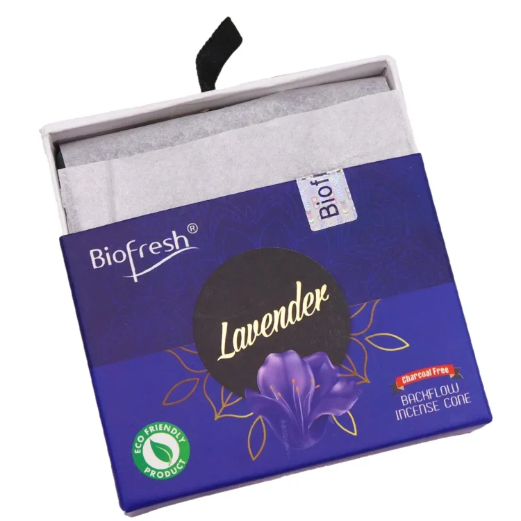 Biofresh - Lavender Blackflow Cones 40 stk