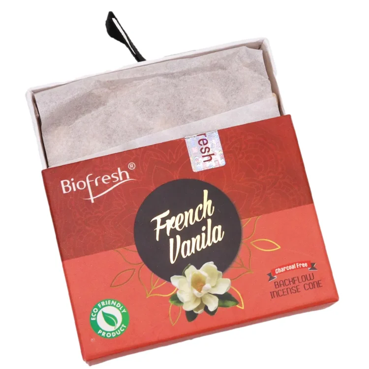 Biofresh - French Vanilla Blackflow Cones 40 stk