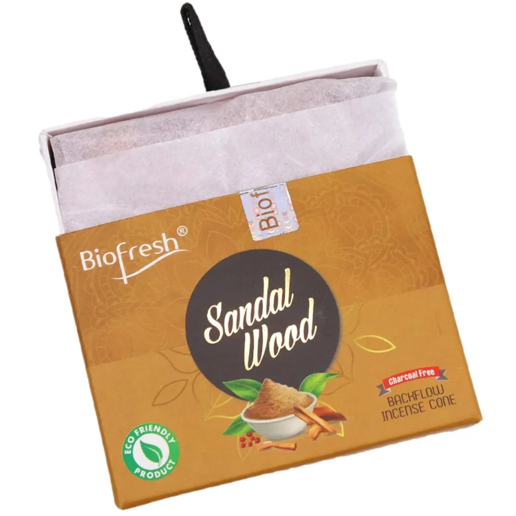 Biofresh - Sandalwood Blackflow Cones 40 stk