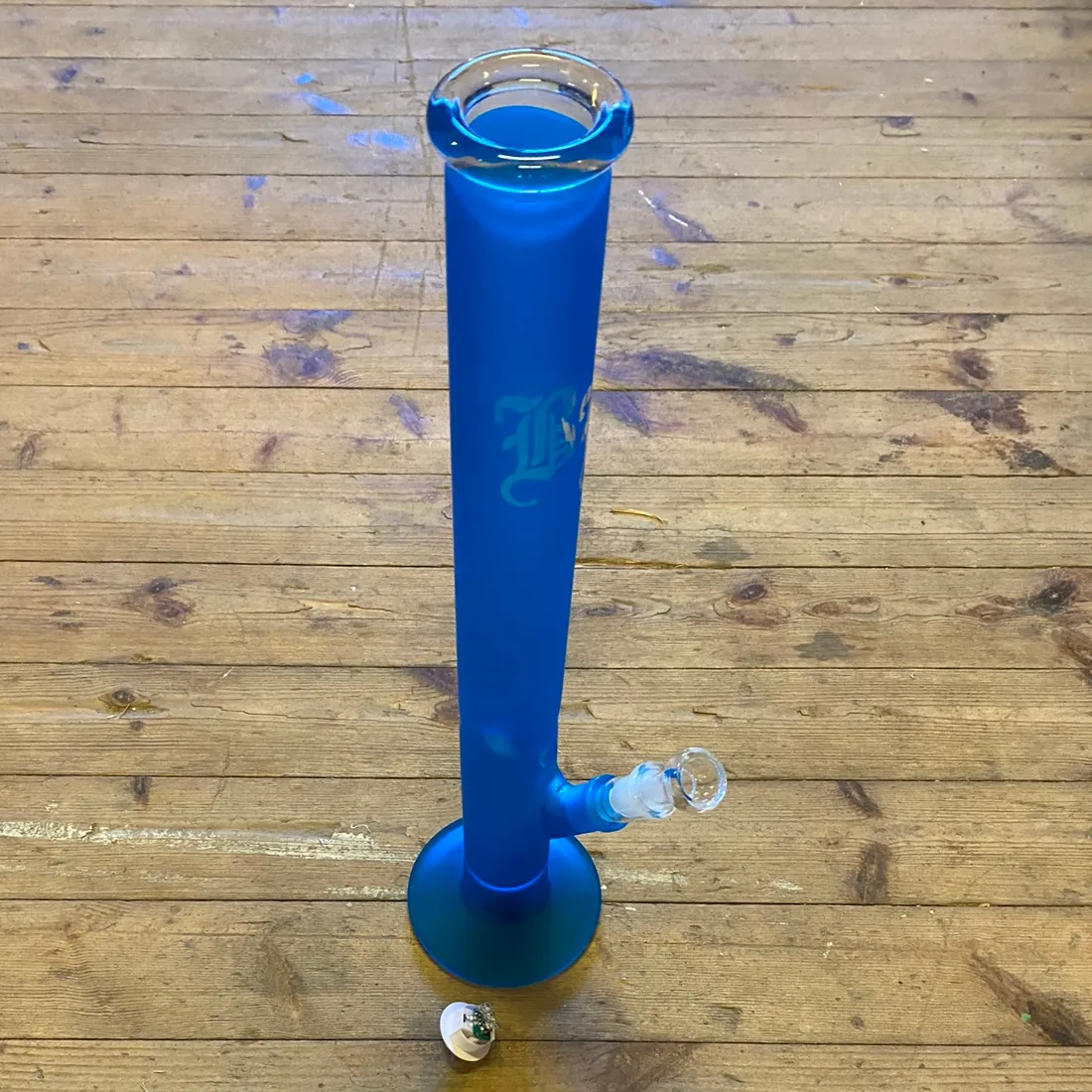 Black Leaf Tower Ice Bong m. LED 50 cm (Udgået)