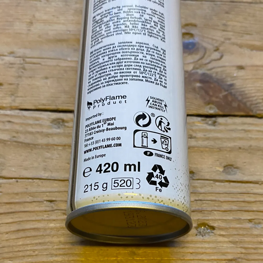 Champ HIGH – DME Dimethyl Ether ca. 250 ml (Produktionsfejl)