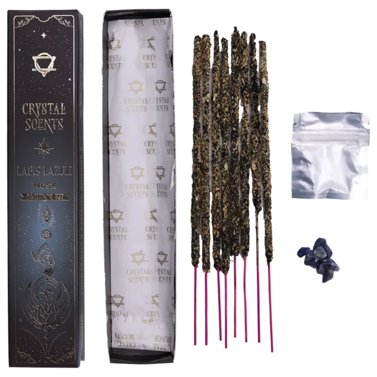 Crystal Scents - Lapis Crystal Musk Smudge Røgelse