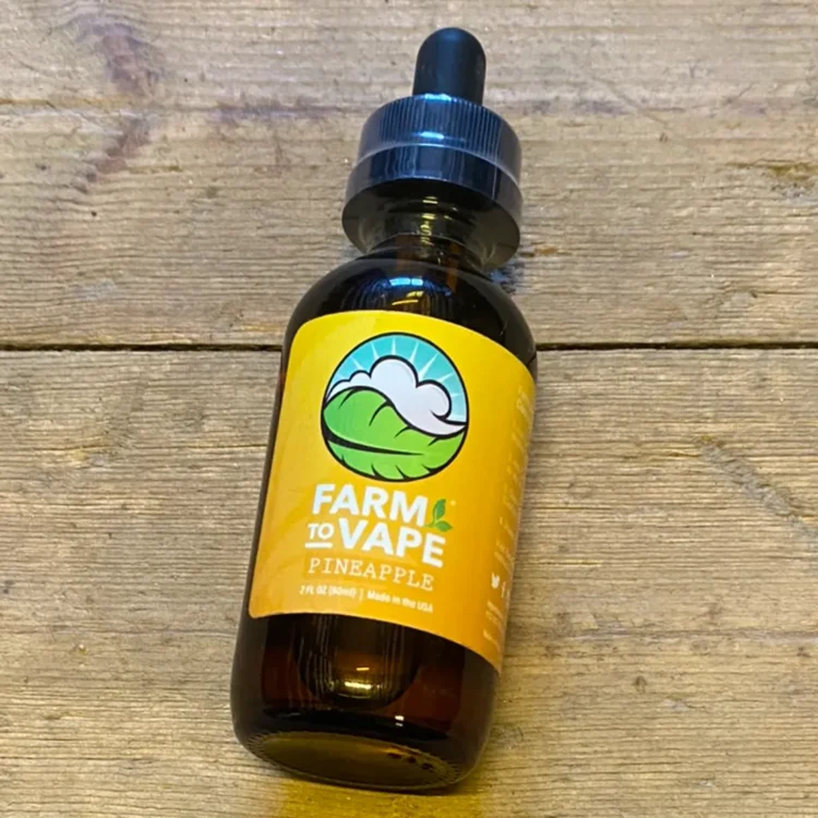 Farm To Vape Ananas 60 ml E-Væske (NY)
