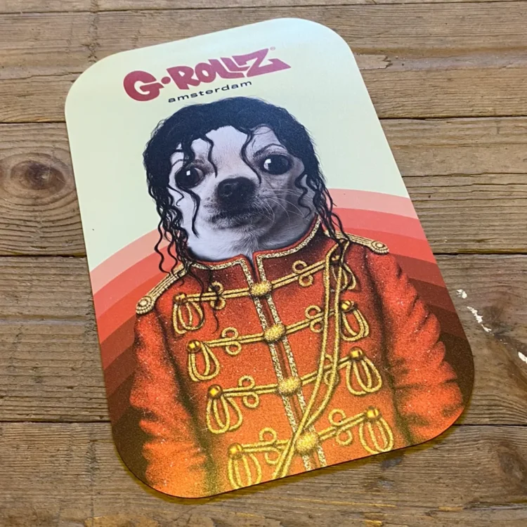 G-Rollz - "Michael Dogson" Magnet Tray Cover 14x18 cm (Udgået)
