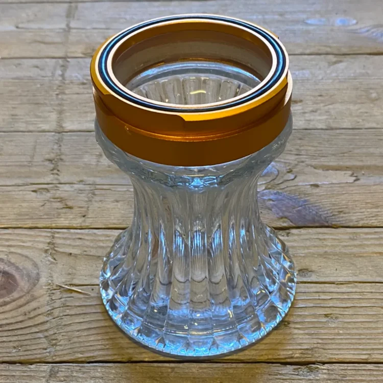 Glas Vase til "Aladin 2GO" Aluminium Guld (Udgået)
