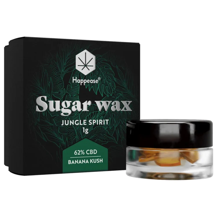 Happease - Banana Kush Sugar Wax 62% CBD
