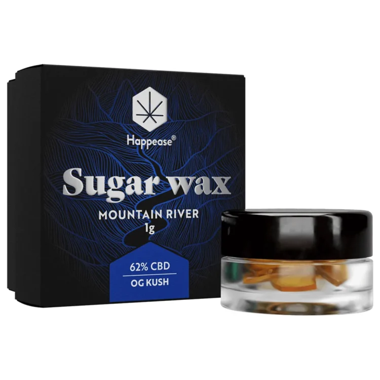 Happease - Mountain River Sugar Wax 62% CBD