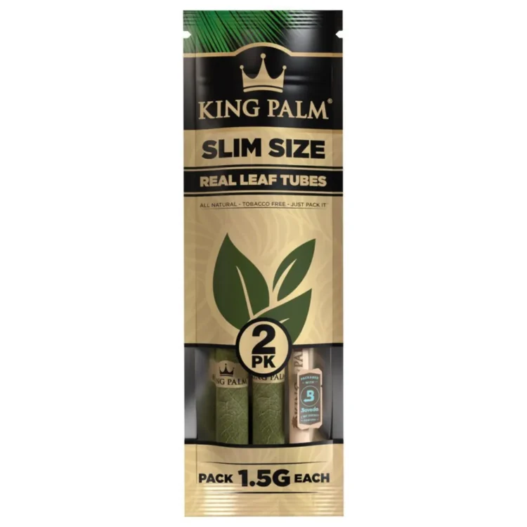 King Palm - Natural Slim Size Blunts 2 stk