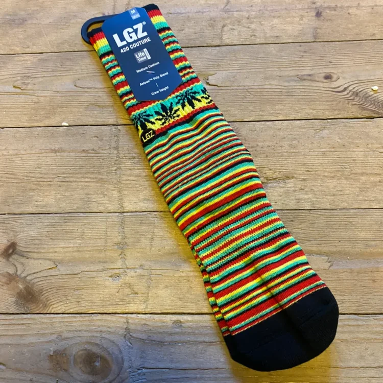 LGZ Crew “Classic Rasta” Socks M. 38–41 (Udgået)