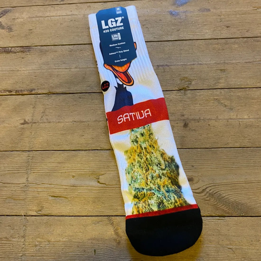 LGZ Crew “Sativa vs. Indica” Socks M. 38–41 (Udgået)