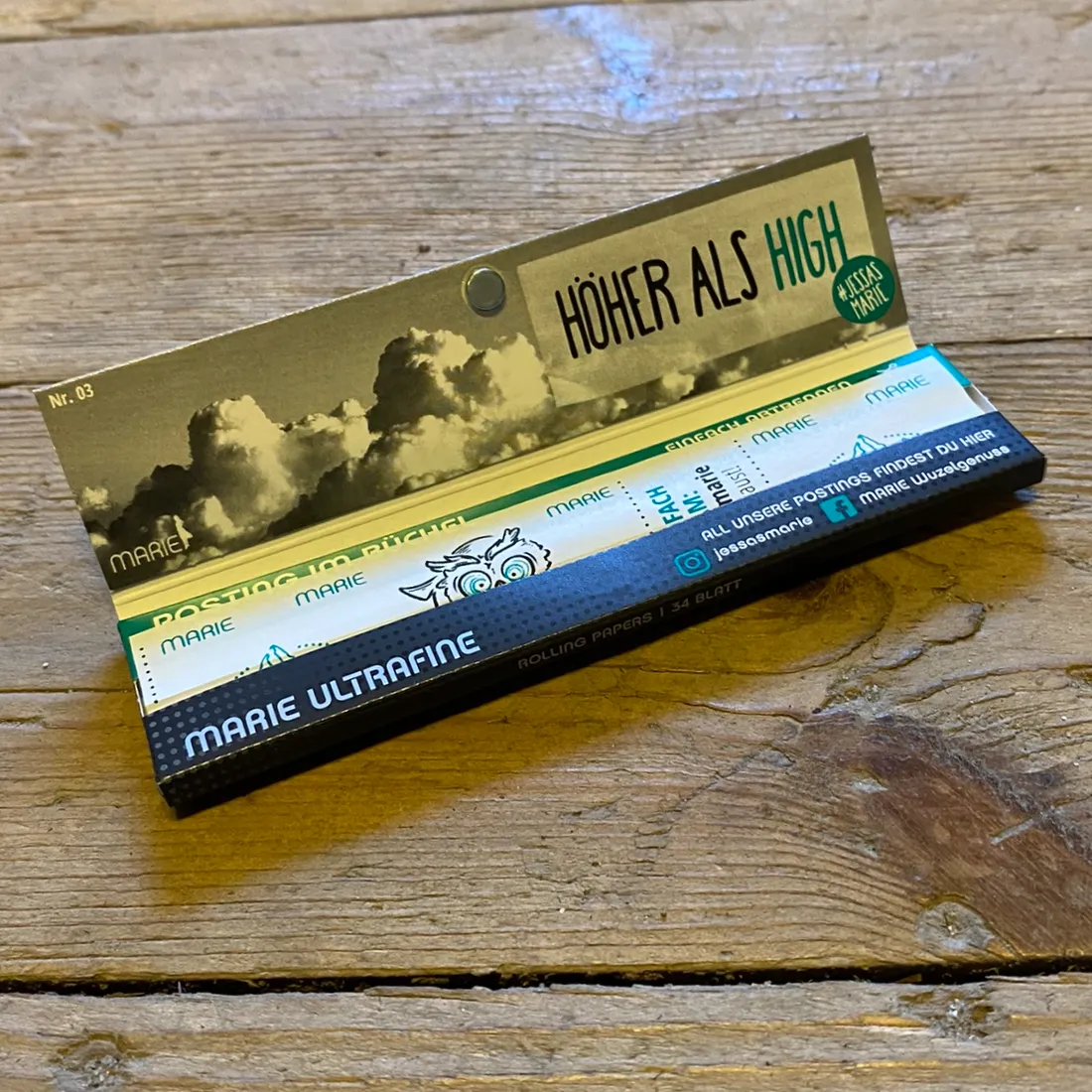 Marie Ultrafine King Size Slim Jointpapir (Udgået)