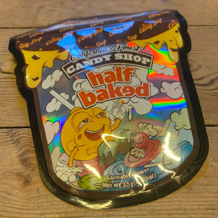 Mylar Bag "Half Baked" 120x150 mm (Udgået)