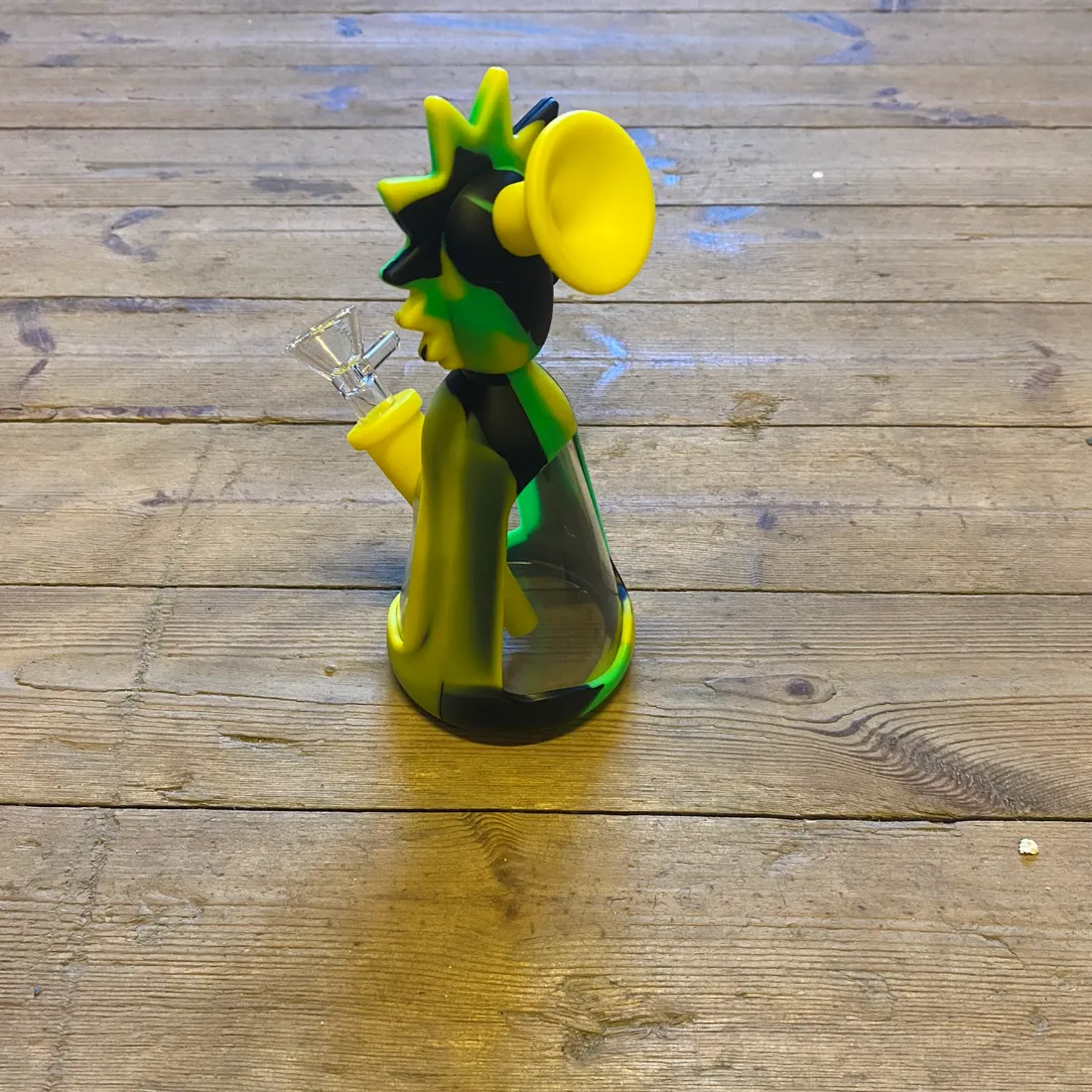 Rick GBY Silikone Glas Bong 19 cm (Udgået)