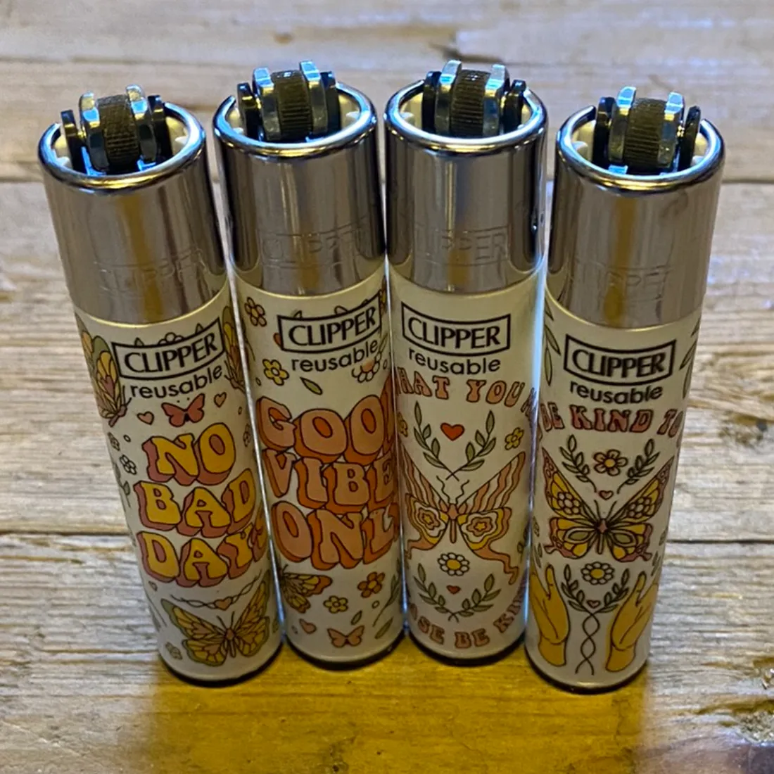 Tilfældig Clipper Lighter "70 Vibes" (Udgået)