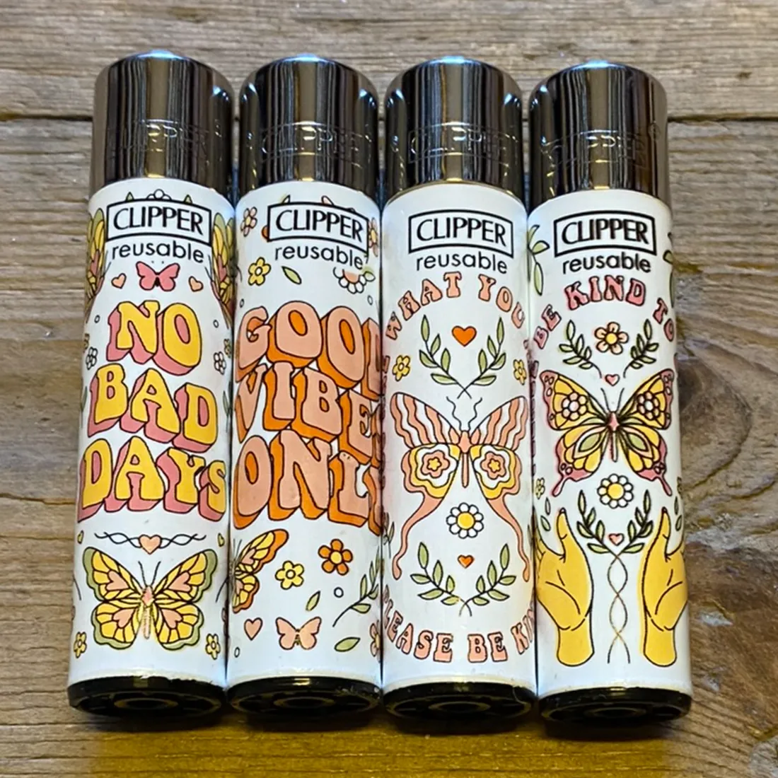 Tilfældig Clipper Lighter "70 Vibes" (Udgået)