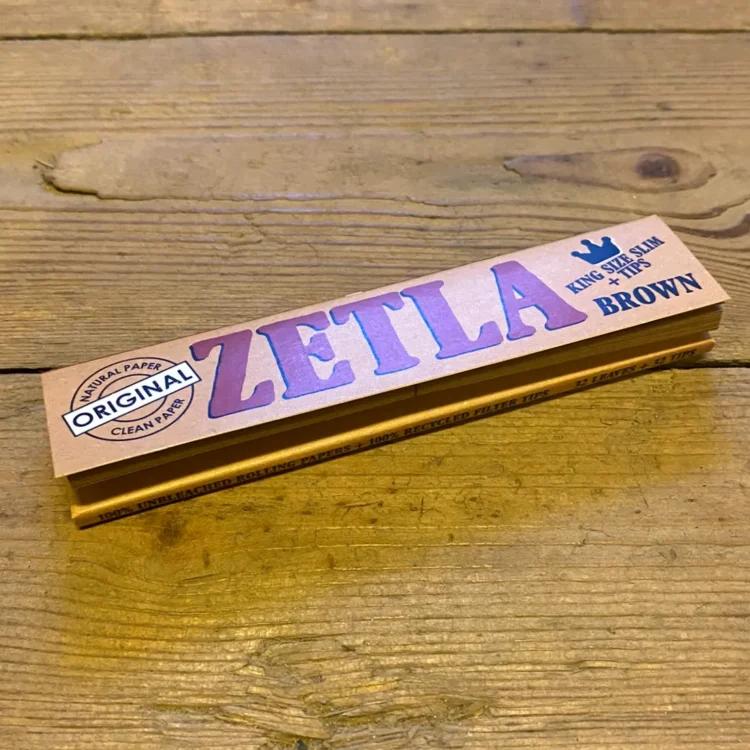 Zetla King Size Slim Ubleget m. Filtertips (Udgået)