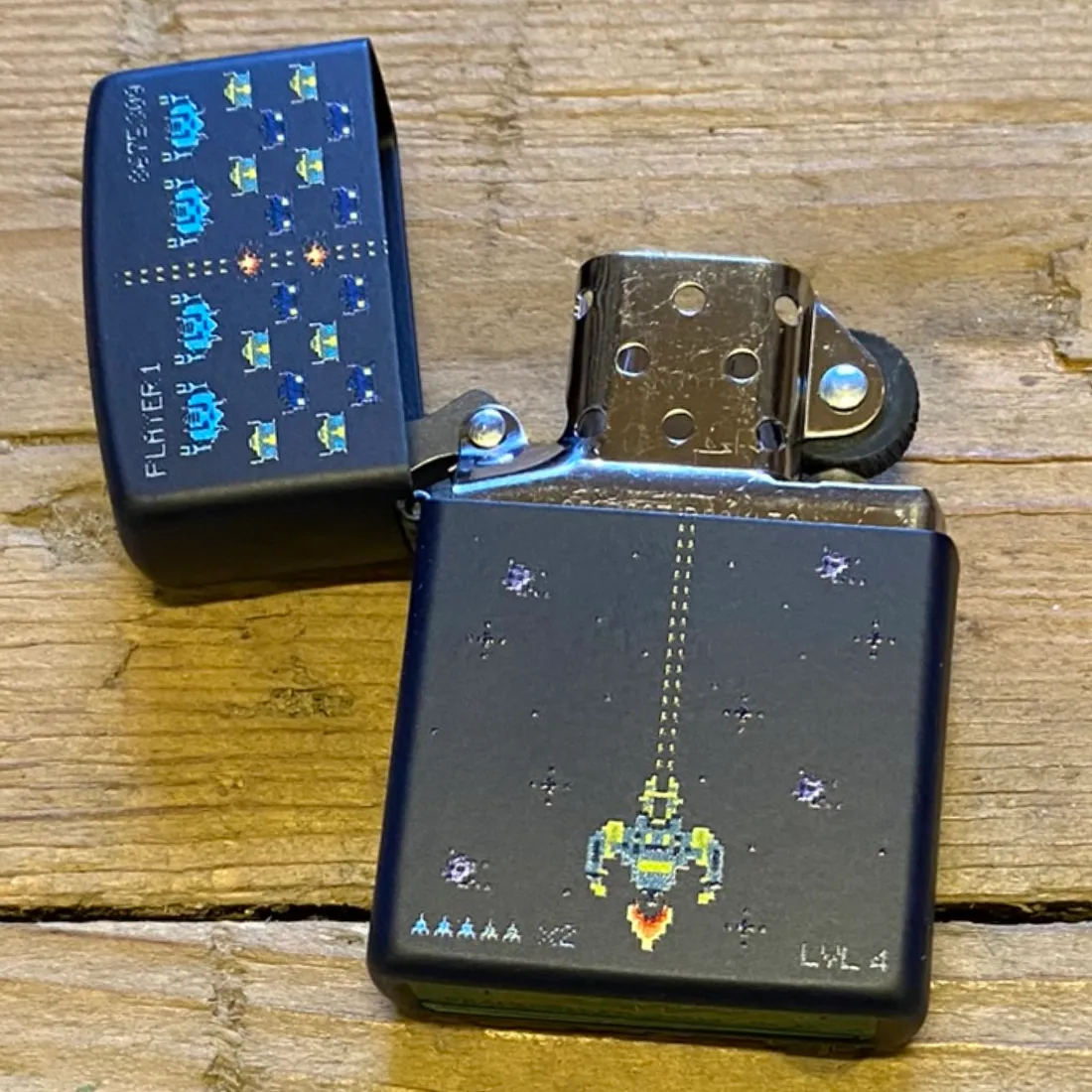 Zippo - Space Invaders Lighter (Udgået)
