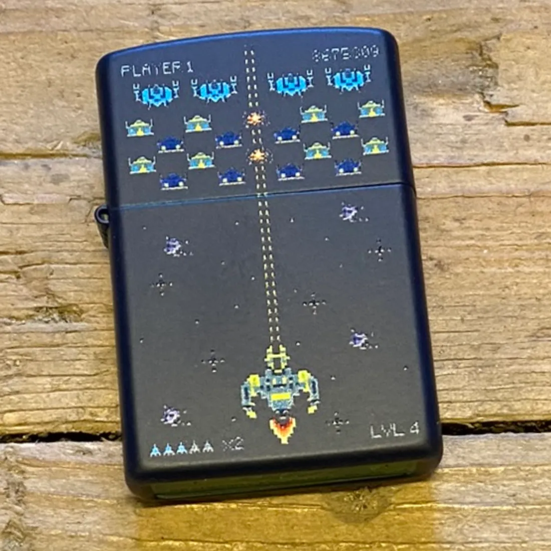 Zippo - Space Invaders Lighter (Udgået)