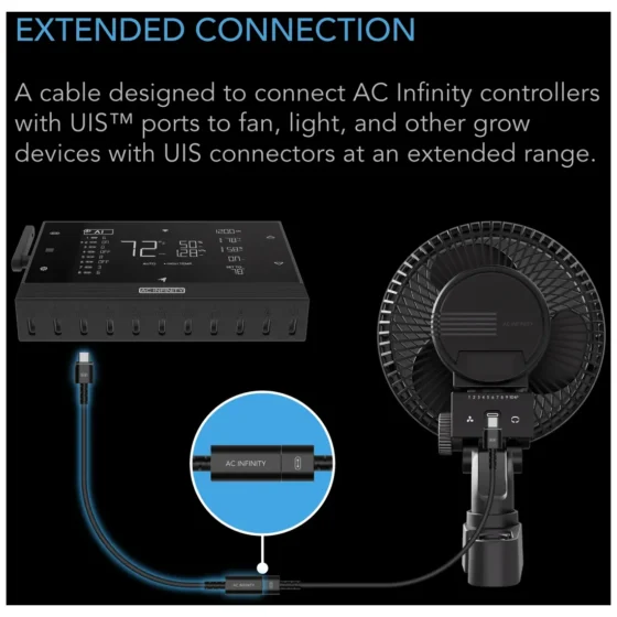 Køb AC Infinity - AI + 69 Pro UIS Controller to Device Cable (Female to ...