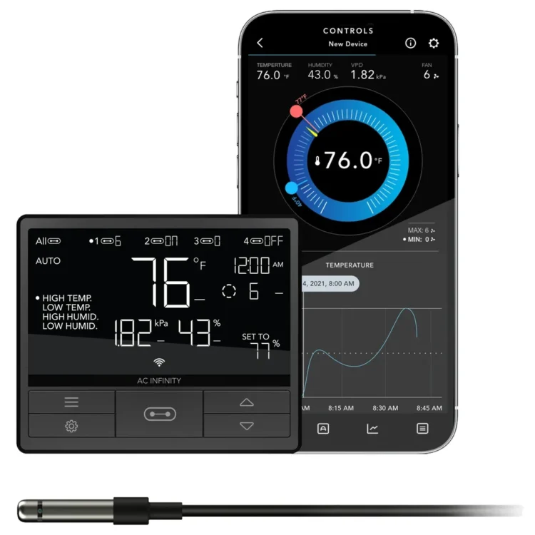 AC Infinity - CONTROLLER 69 PRO 4-Port Smart Climate Controller