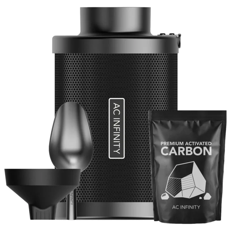 AC Infinity - Refillable Carbon Filter Kit (100 mm) 357 m³/t