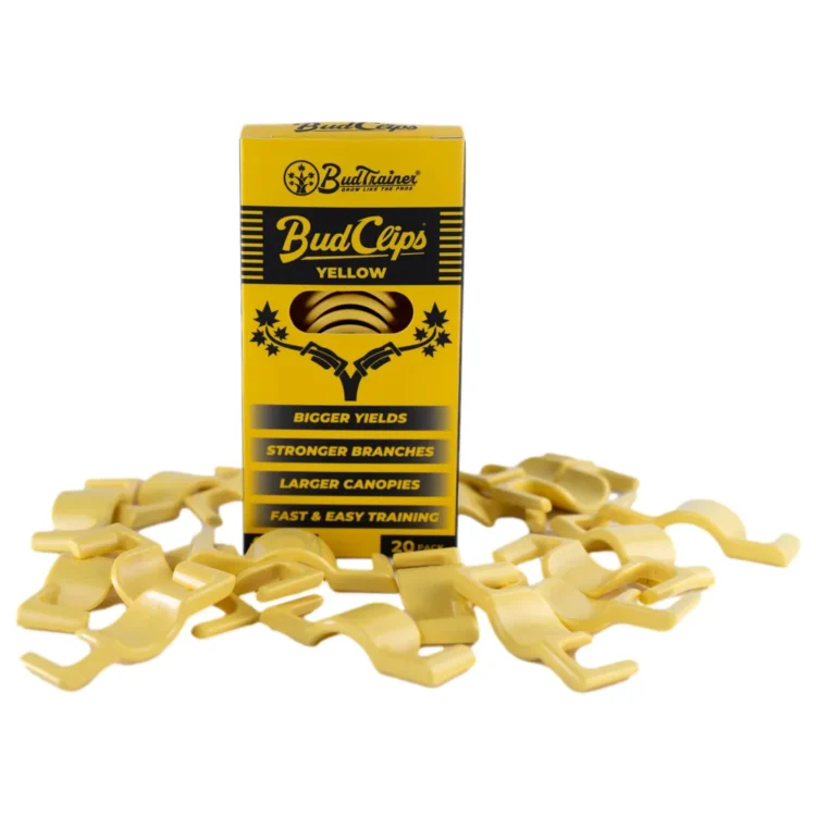BudTrainer - BudClips® (20-Pack) Yellow