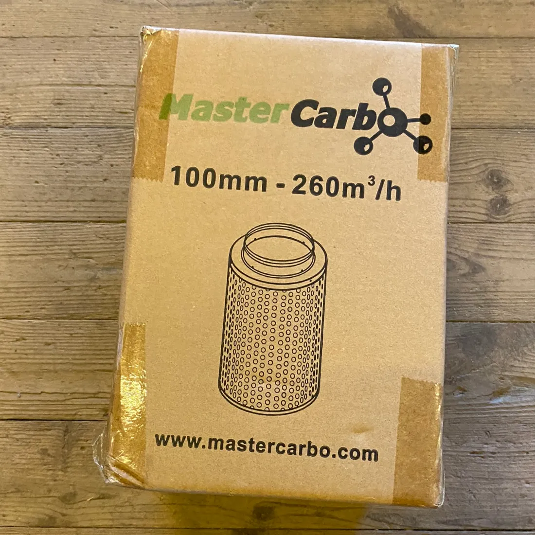 Prima Klima – Kulfilter Ø100 260m3/h (Udgået)