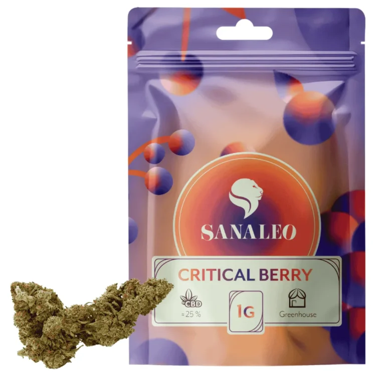 Sanaleo - Critical Berry (1G) 25% CBD