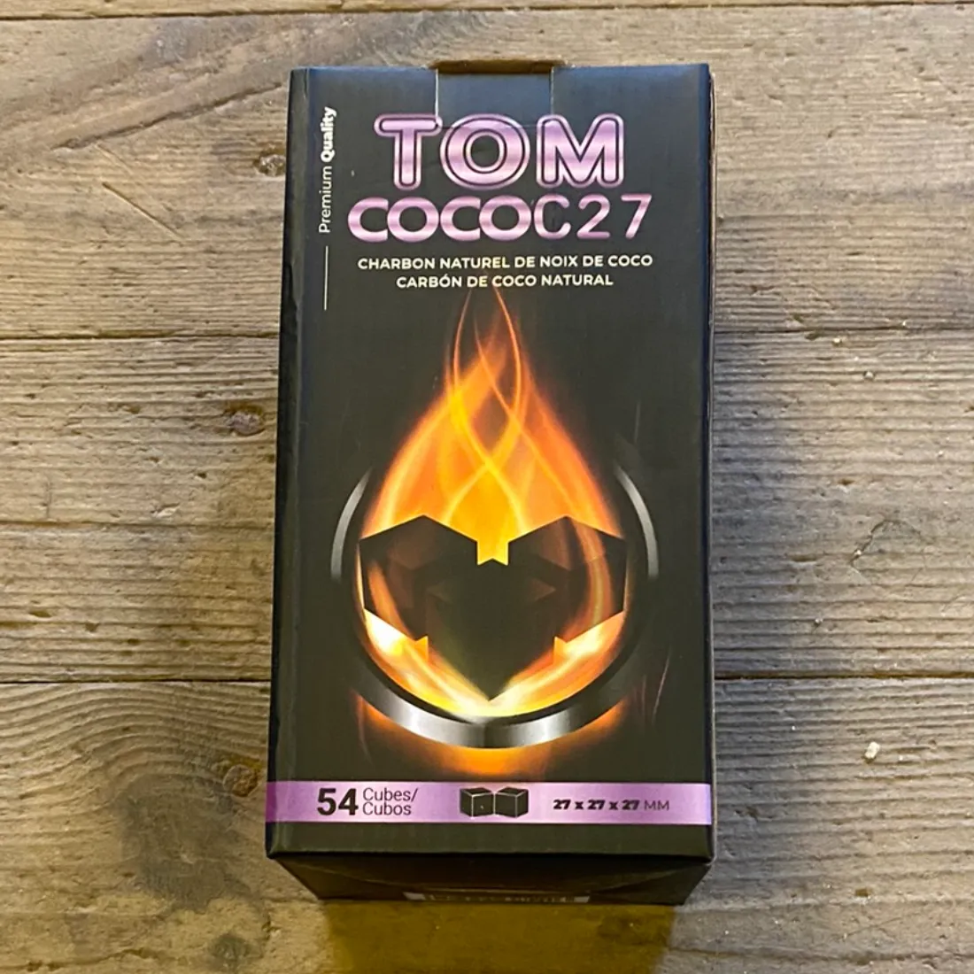 TOM Coco C27 27x27 mm Bio-Kul 1 KG (Udgået)