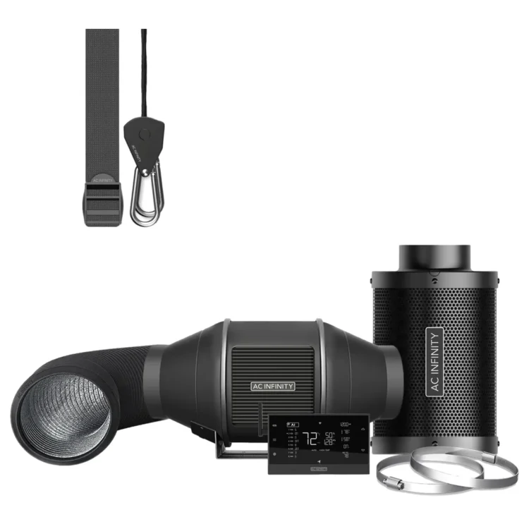 AC Infinity - Air Filtration Kit AI+ PRO 100mm @ 348 m³/t