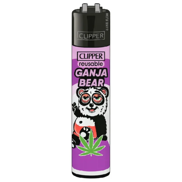 Clipper Lighter - Ganja Bear