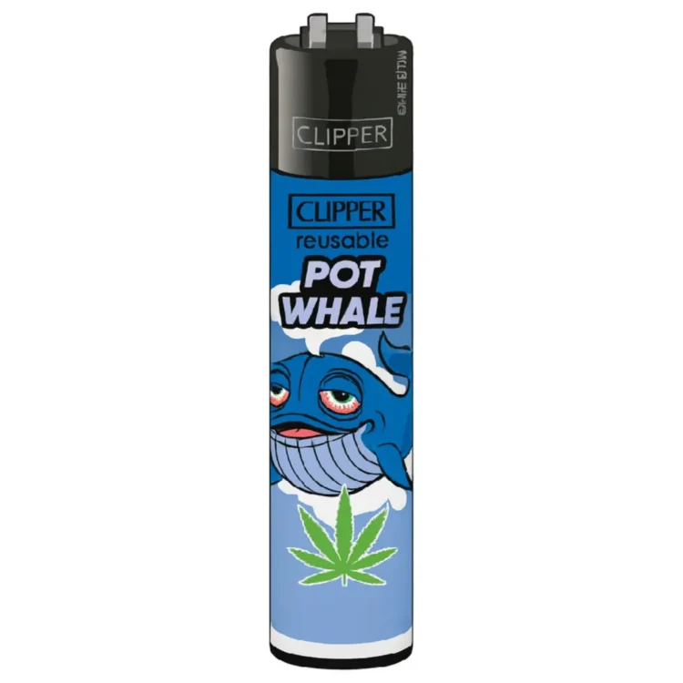 Clipper Lighter - Pot Whale