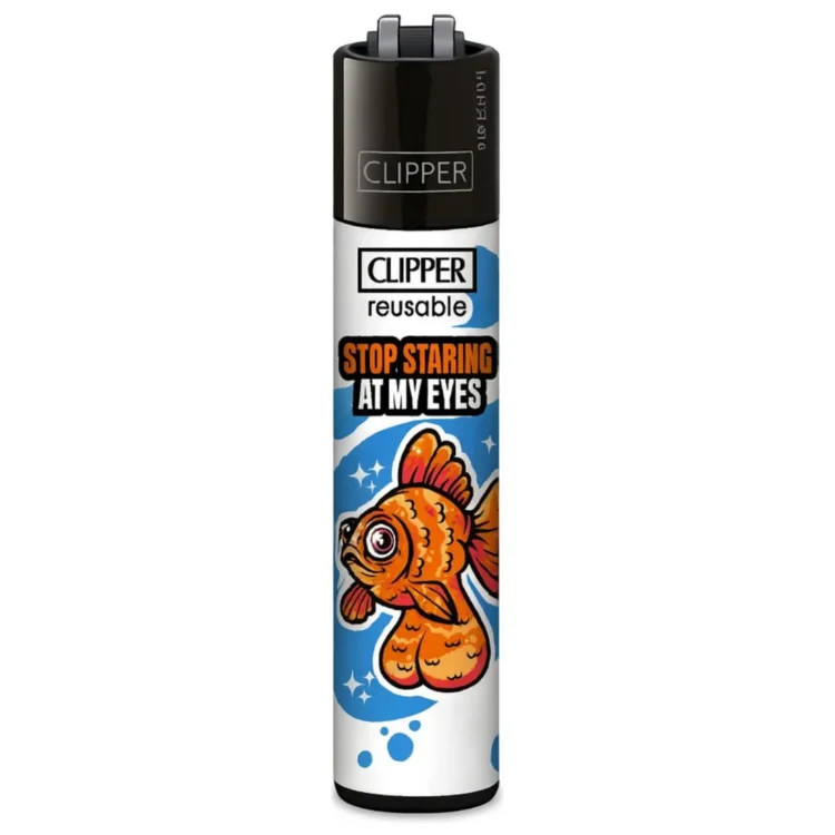 Clipper Lighter - Stop Staring At My Eyes