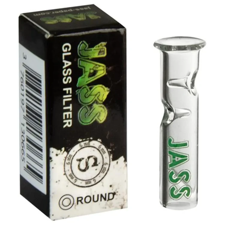 JASS - Glas Filtertips Rund Size S (Ø6) 26 mm