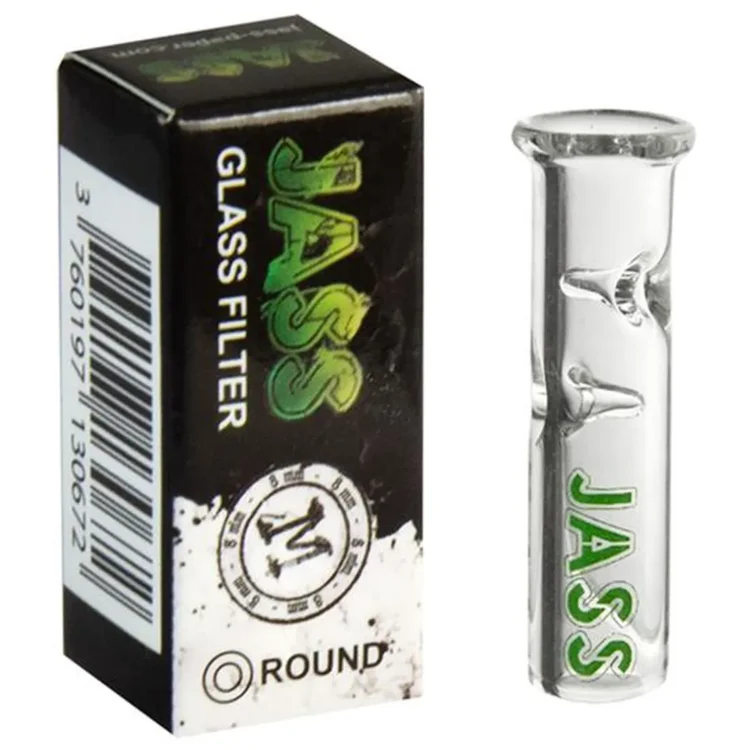 JASS - Glas Filtertips Rund Size M (Ø8) 32 mm